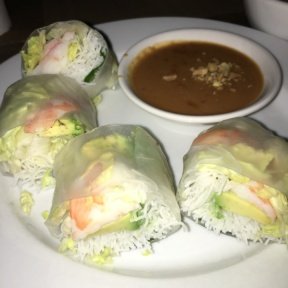 Gluten-free spring roll from Chop Shop